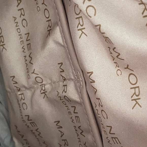 Marc New York Andrew Marc Light Pink Leather Backpack Purse NEW - Picture 9 of 10